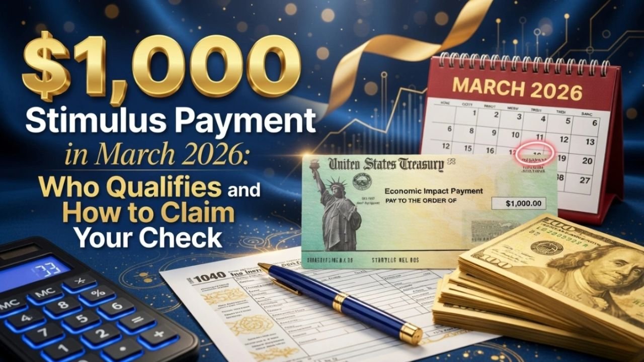 $1,000 Stimulus Payment in March 2026