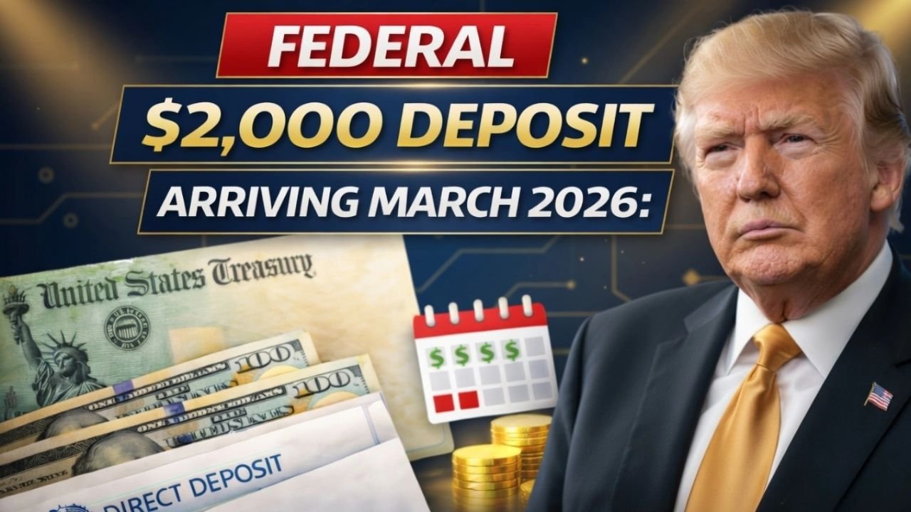 March 2026 $2,000 Federal Deposit